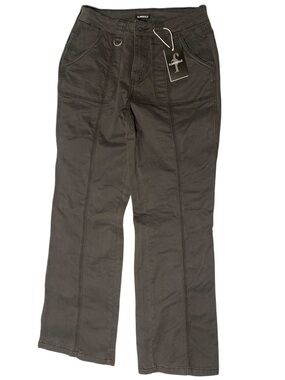 FLAMINGALS Women’s Dark Gray Cargo Pants